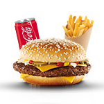 1/4 Lb Cheeseburger Meal 