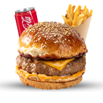 1/2 Lb Cheeseburger Meal 