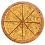 Garlic Pizza Bread With Cheese 